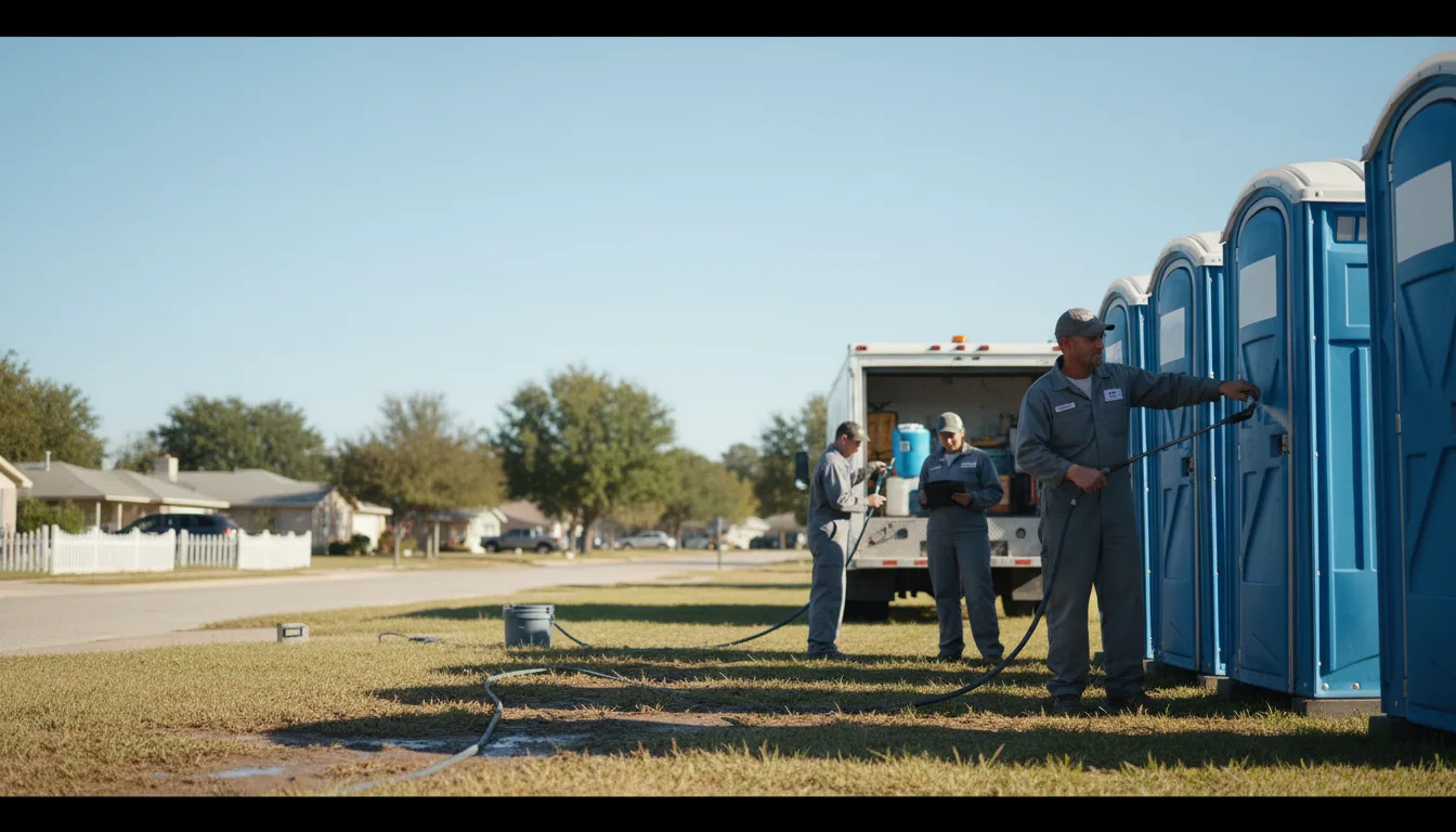 Long-Term Portable Toilet Rental in Freeport, KS near me